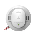 Smoke Alarm, Wire-Free Interconnect, Hardwired with AA Backup Battery