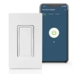 Decora Smart Switch, Wi-Fi, Works with Matter, Alexa, Google Assistant, Apple Home/Siri & Wired or Wirefree 3-Way, Neutral Wire Required, D315S-1RW, White